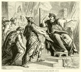 Joab präsentiert David die Volkszählung