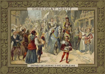 Johanna von Orléans betritt Orléans, 1429