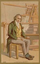 Joseph Marie Jacquard, französischer Weber und Kaufmann