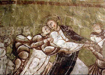 Judas küsst Christus (Detail)