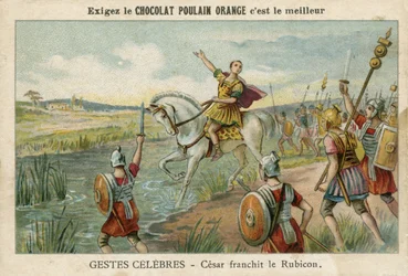 Julius Caesar überquert den Rubikon, 49 v. Chr.