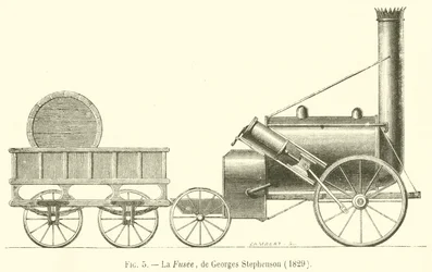 Die Rakete von George Stephenson