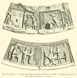 Das Schmelzen von Edelmetallen