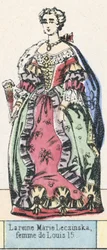 Königin Marie Leszczyńska, Frau von Ludwig XV.