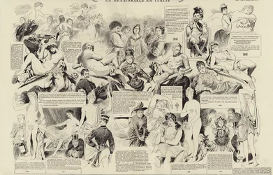 Die Renaissance in Italien (Stich)