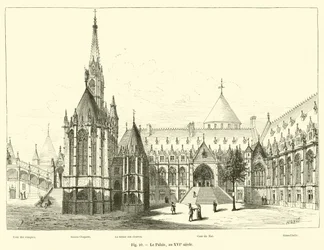 Der Palast im 16. Jahrhundert