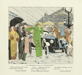 Le Probleme de la Circulation, aus Art-Gout-Beaute, veröffentlicht 1924