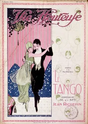Le Tango, Komödie von Herrn und Frau Jean Richepin - in "Happy Life" vom 05.01.1914
