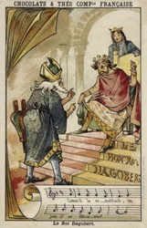 Le bon roi Dagobert, französisches Lied