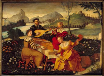 Das ländliche Konzert