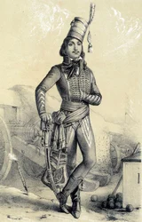 Le général Marceau - in „Galerie historique de la Révolution française“ von Albert Maurin
