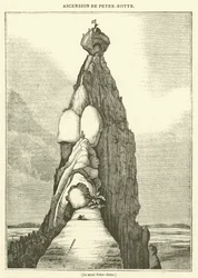Der Berg Peter-Botte (Gravur)