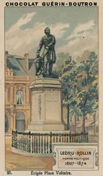 Ledru-Rollin, Politiker, 1807-1874, errichtet am Place Voltaire