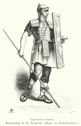 Römischer Legionär (Gravur)