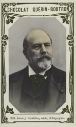 Leon y Castillo, Botschafter von Spanien