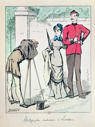 Londoner Straßenfotograf, spätes neunzehntes Jahrhundert