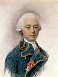 Louis Antoine de Bougainville (1729-1811) als junger Mann, ca. 1755