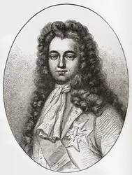 Louis François Marie Le Tellier Marquis von Barbezieux, 1668-1701. Französischer Staatsmann. Aus Les Heures Libres veröffentlicht 1908.