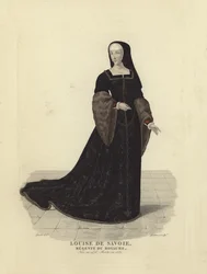 Louise von Savoyen, Regentin von Frankreich