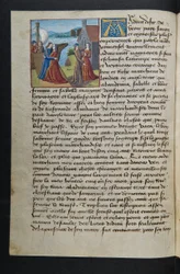 Seite aus Cent Nouvelles Nouvelles, ca. 1461-62