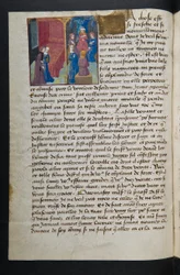 Seite aus Cent Nouvelles Nouvelles, ca. 1461-62