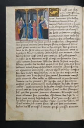 Seite aus Cent Nouvelles Nouvelles, ca. 1461-62