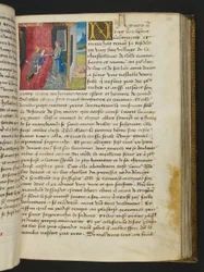 Seite aus Cent Nouvelles Nouvelles, ca. 1461-62