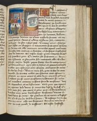 Seite aus Cent Nouvelles Nouvelles, c.1461-62