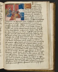 Seite aus Cent Nouvelles Nouvelles, c.1461-62