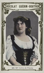 Madame Calvé, von der Oper