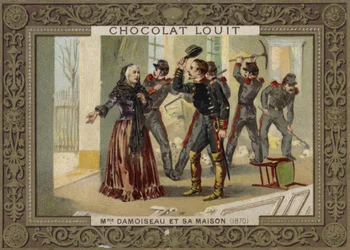 Madame Damoiseau und ihr Haus, 1870