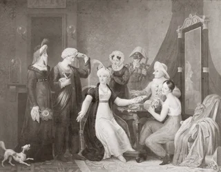 Mademoiselle Mars in Les Trois Sultanes