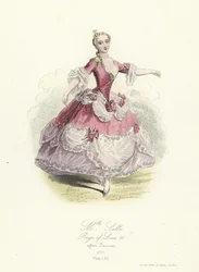 Marie Salle, französische Tänzerin; Regierungszeit von Ludwig XV.
