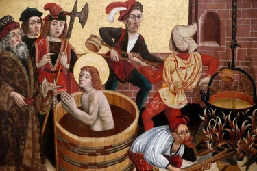 Martyrium des heiligen Johannes