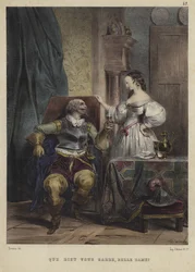 Möge Gott dich behüten, schöne Dame!