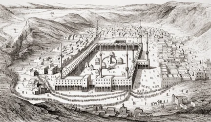 Mekka, Saudi-Arabien, aus L