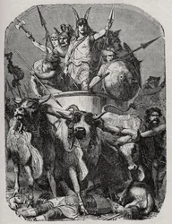 Merovee oder Merovech, Frankenkönig (v448-v458), erster Merowingerkönig
