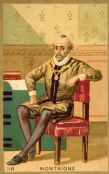 Michel de Montaigne, französischer Schriftsteller und Philosoph