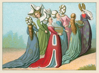 Kostüm des Mittelalters