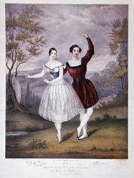 Miss Guerra und M. Guerra in „Der See der Feen“, Ballett an der Oper
