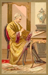 Montesquieu, französischer politischer Philosoph und Schriftsteller
