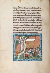 Kommentar zur Apokalypse des Heiligen Johannes, spätes 13. Jahrhundert