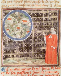 Die Eigenschaften des Wassers und der Winde, aus Le Livre des Proprietes des Choses von Jean Cordichon