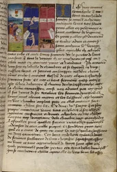 Ms Hunter 252 f.75v Hostel, aus Les Cent Nouvelles Nouvelles, 1462