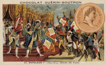 Napoleon und die Verteilung der Adlerstandarten