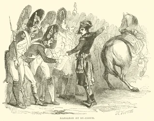 Napoleon in St. Cloud (Gravur)