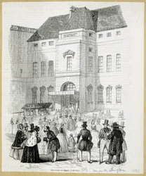 Eröffnung des Musée Royal (Musée du Louvre), 15. März