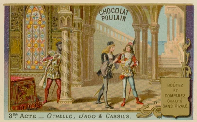 Othello, Chocolat Poulain Sammelkarte