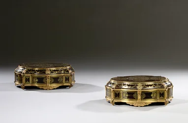 Paar Louis XIV Kästchen, ca. 1700-15
