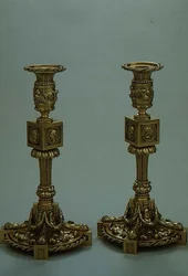 Paar Kerzenhalter von Boucheron, 1783